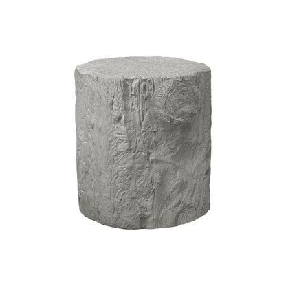 Accent Table, 25H, Drum, End, Nightstand, Round, Side Table, Grey, Contemporary
