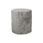 Accent Table, 25H, Drum, End, Nightstand, Round, Side Table, Grey, Contemporary