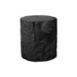 Accent Table, 25H, Drum, End, Nightstand, Round, Side Table, Black, Contemporary