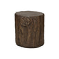 Accent Table 25H, Drum, End, Nightstand, Round, Side Table, Walnut, Contemporary