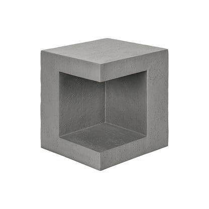 Accent Table, 25H, Side Table, Nightstand, End, Square, Grey, Contemporary