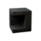 Accent Table, 25H, Side Table, Nightstand, End, Square, Black, Contemporary