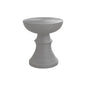 Accent Table, 25H, Side Table, End, Nightstand, Round, Grey, Contemporary