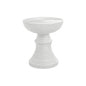 Accent Table, 25H, Side Table, End, Nightstand, Round, White, Contemporary