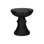 Accent Table, 25H, Side Table, End, Nightstand, Round, Black, Contemporary
