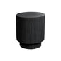 Accent Table, 25H, End, Nightstand, Round, Side Table, Black, Contemporary