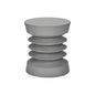 Accent Table, 25H, Side Table, End, Nightstand, Round, Grey, Contemporary