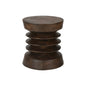 Accent Table, 25H, Side Table, End, Nightstand, Round, Walnut, Contemporary