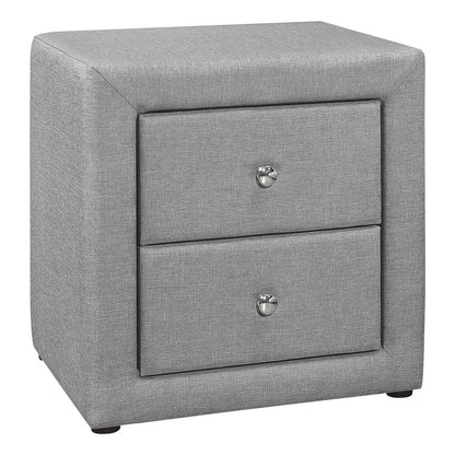 Bedroom Accent, Nightstand, End, Side, Lamp, Storage Drawer, Bedroom