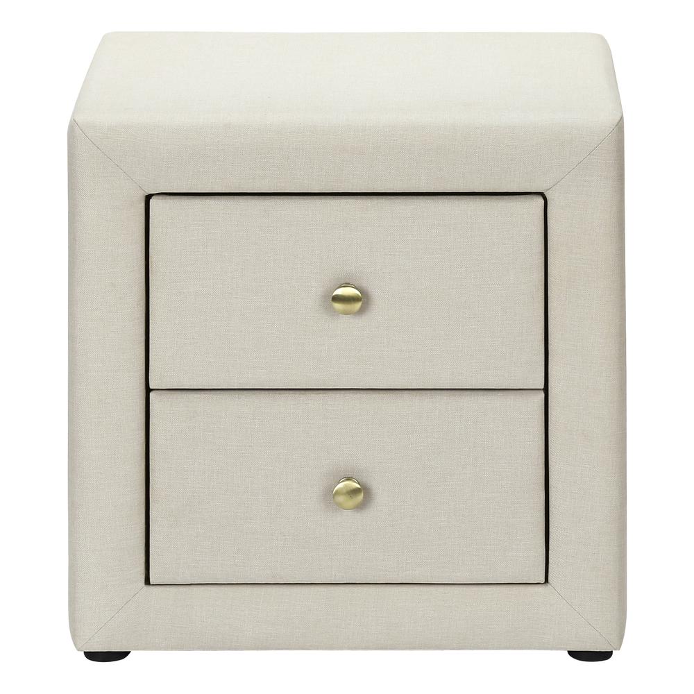 Bedroom Accent, Nightstand, End, Side, Lamp, Storage Drawer, Bedroom