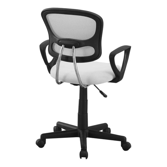Office Chair, Adjustable Height, Swivel, Ergonomic, Armrests, Computer Desk