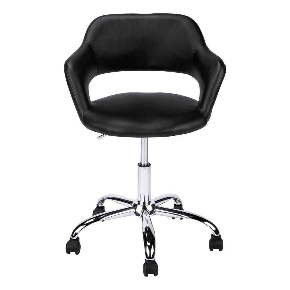 Office Chair, Adjustable Height, Swivel, Ergonomic, Armrests, Computer Desk