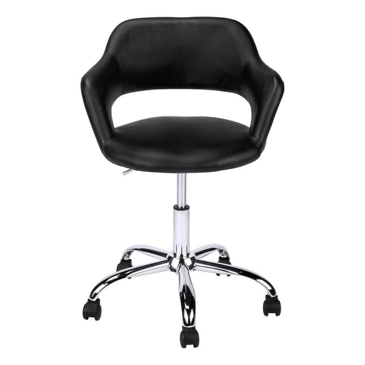 Office Chair, Adjustable Height, Swivel, Ergonomic, Armrests, Computer Desk
