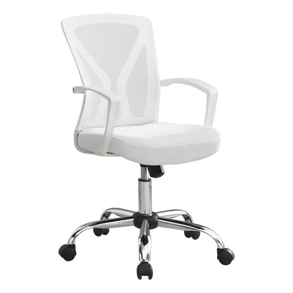 Office Chair, Adjustable Height, Swivel, Ergonomic, Armrests, Computer Desk