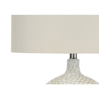 ="Lighting, 28""H, Table Lamp, Cream Ceramic, Ivory / Cream Shade, Contemporary