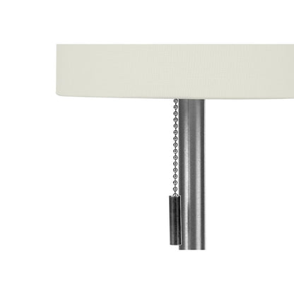 Lighting, Set Of 2, 17H, Table Lamp, Usb Port Included, Nickel