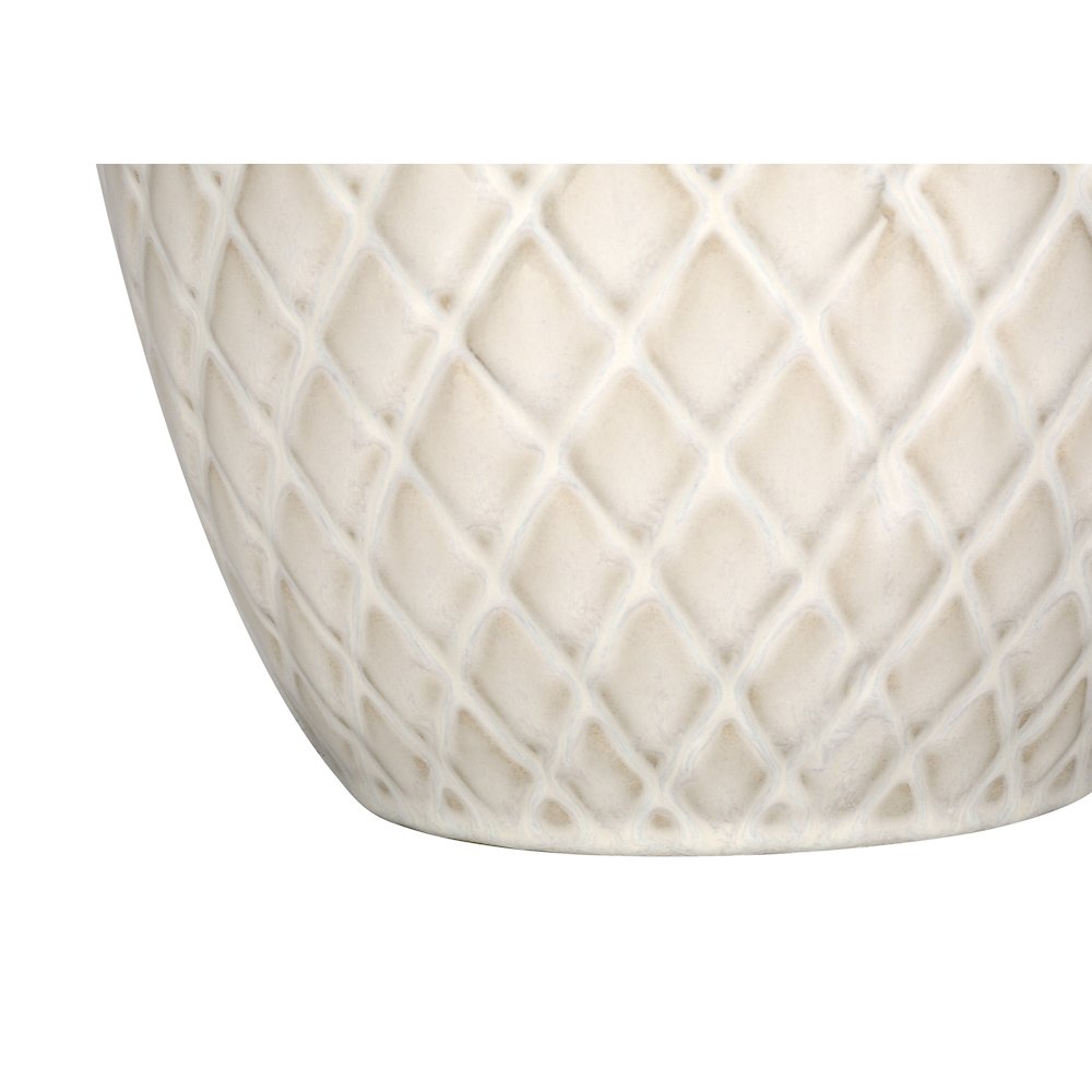 ="Lighting, 25""H, Table Lamp, Cream Ceramic, Ivory / Cream Shade, Transitional