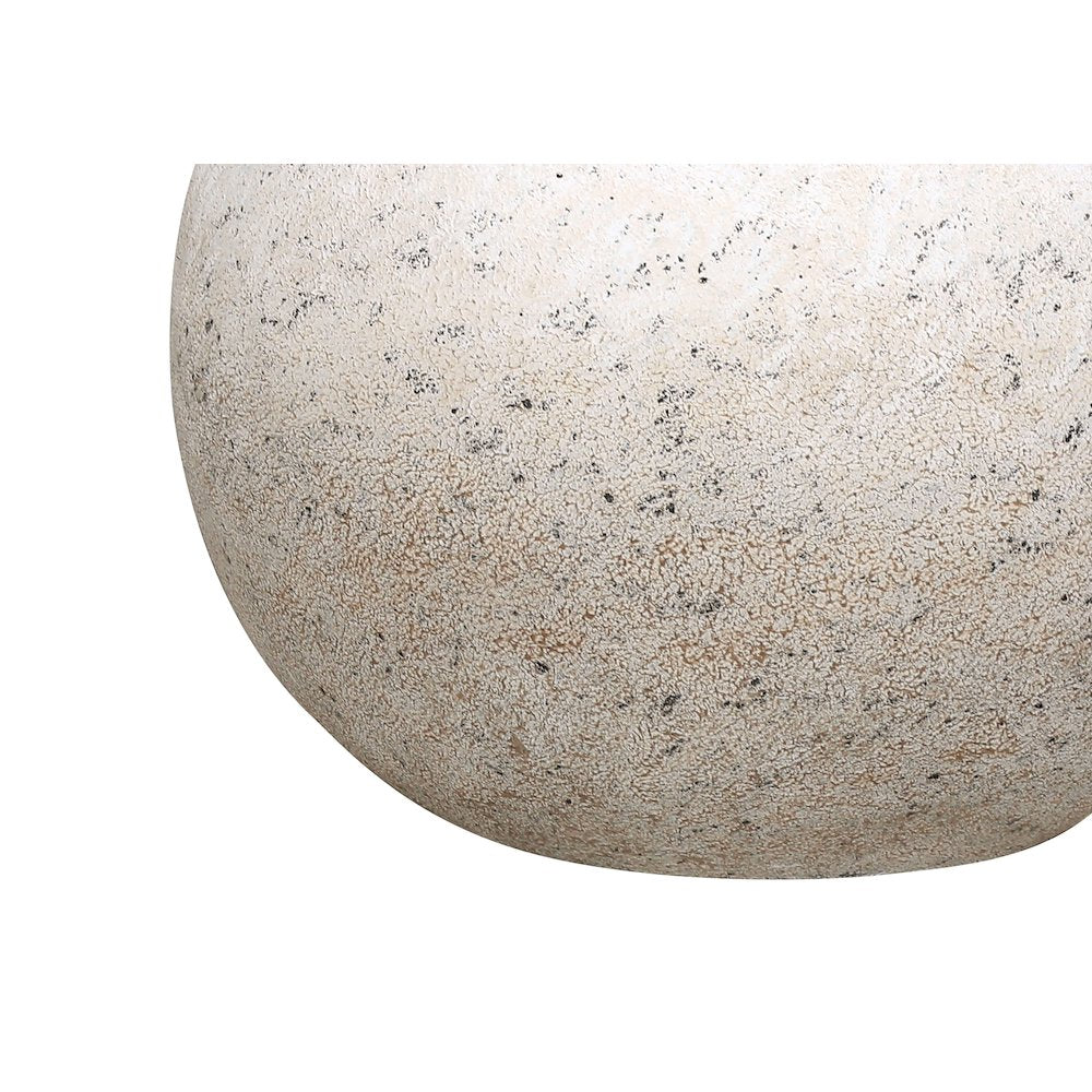 ="Lighting, 20""H, Table Lamp, Grey Concrete, Ivory / Cream Shade, Contemporary
