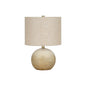 Lighting, 20"H, Table Lamp, Beige Concrete, Beige Shade, Contemporary