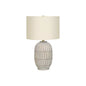 Lighting, 24"H, Table Lamp, Cream Resin, Ivory / Cream Shade, Transitional