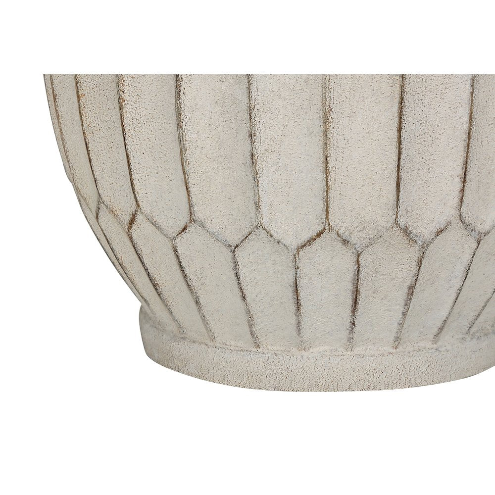 Lighting, 24"H, Table Lamp, Cream Resin, Ivory / Cream Shade, Transitional