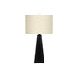 Lighting, 27"H, Table Lamp, Black Resin, Beige Shade, Modern