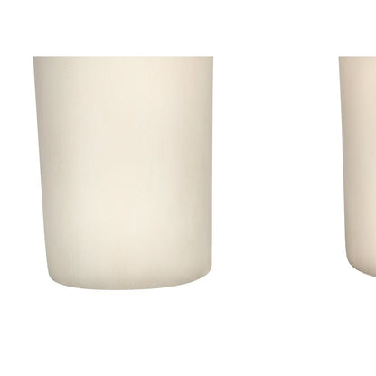 Lighting, 25"H, Table Lamp, Cream Resin, Beige Shade, Modern