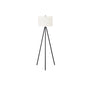 Lighting, 63"H, Floor Lamp, Black Metal, Ivory / Cream Shade, Contemporary