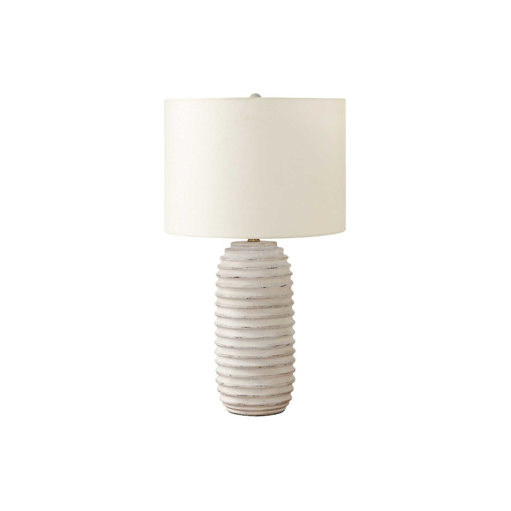 Lighting, 28"H, Table Lamp, Cream Resin, Ivory / Cream Shade, Transitional