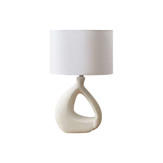 Lighting, 23"H, Table Lamp, Ivory Resin, Ivory / Cream Shade, Contemporary