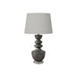 Lighting, 28"H, Table Lamp, Grey Resin, Grey Shade, Transitional
