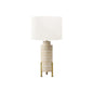 Lighting, 30H, Table Lamp, Beige Resin, Ivory / Cream Shade, Transitional