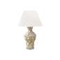 28"H, Table Lamp, Beige Resin, Ivory / Cream Shade, Contemporary, Modern
