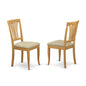 AVC-OAK-C Avon Chair With Cushion Seat - Oak Finish