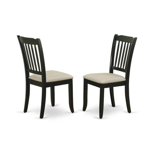 Dining Chair Black, DAC-BLK-C