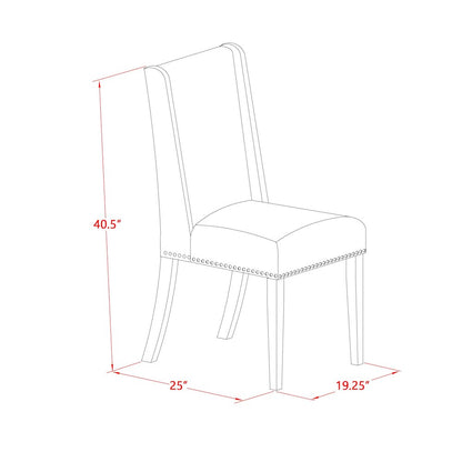 Dining Chair Black, FLP1T21