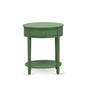 HI-12-ET Mid Century Modern Nightstand with 1 Wood Drawer, Stable and Sturdy Constructed - Clover Green Finish