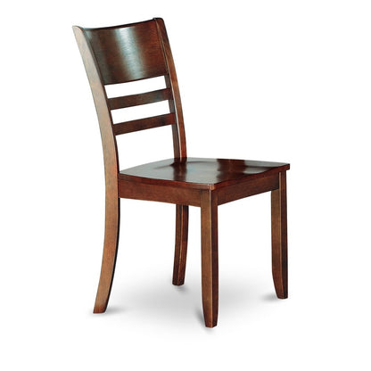 Lynfield  Dining  Chair  with  Wood  Seat  in  Espresso  Finish,  Set  of  2