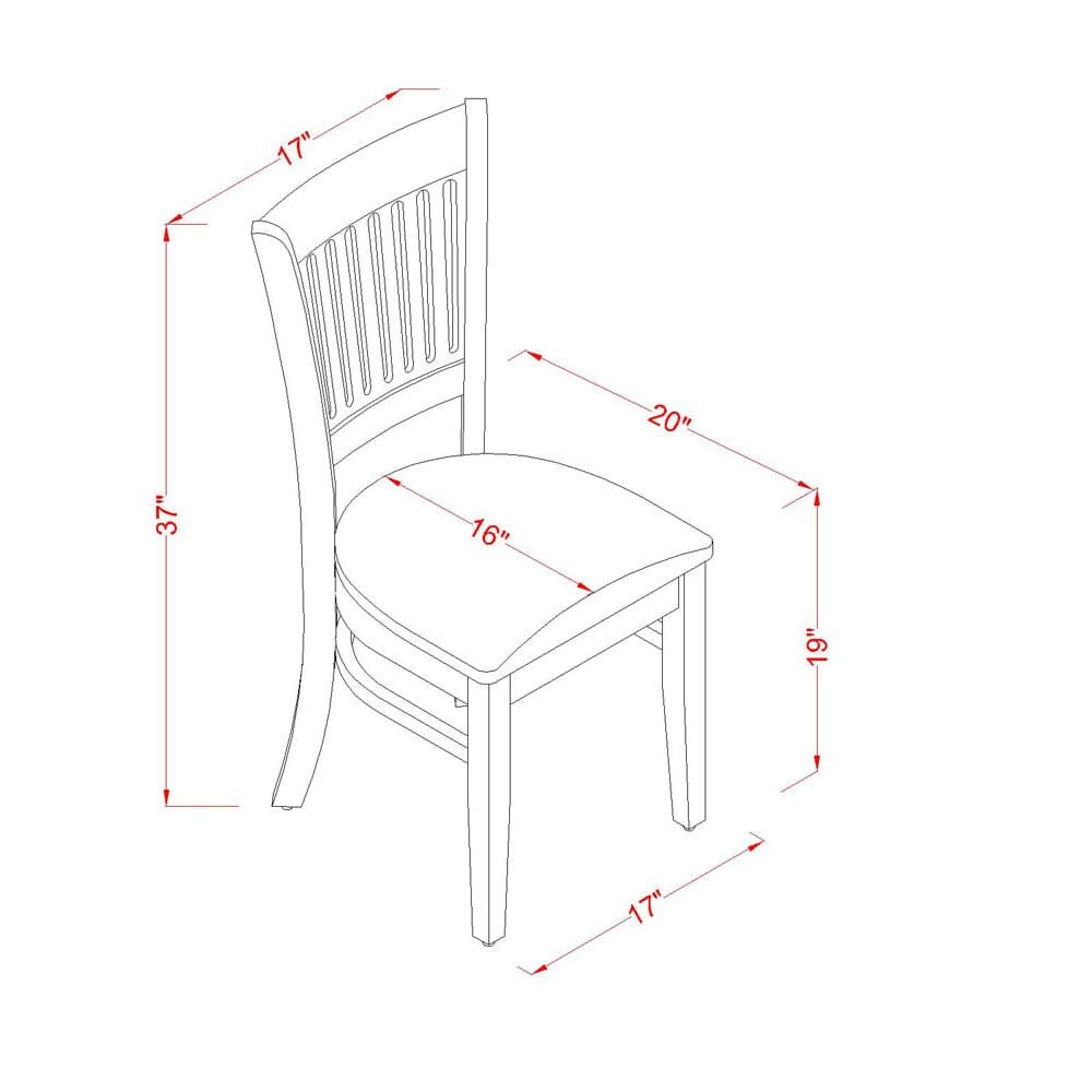 Dining Chair Oak, VAC-LWH-C