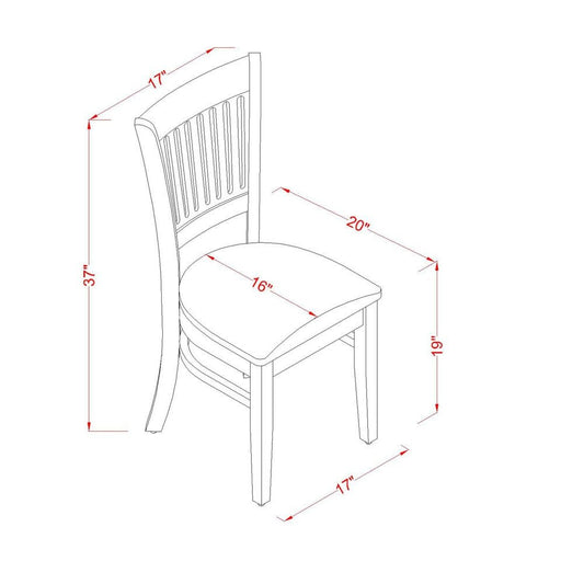 Dining Chair Oak, VAC-LWH-C