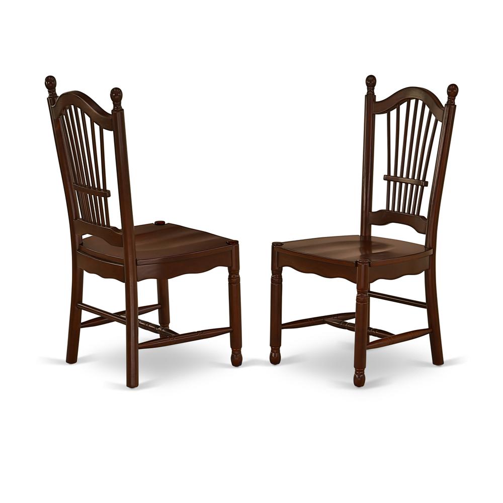 Dining Chair Mahogany, DOC-MAH-W