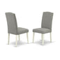Dining Chair Linen White, ENP2T06