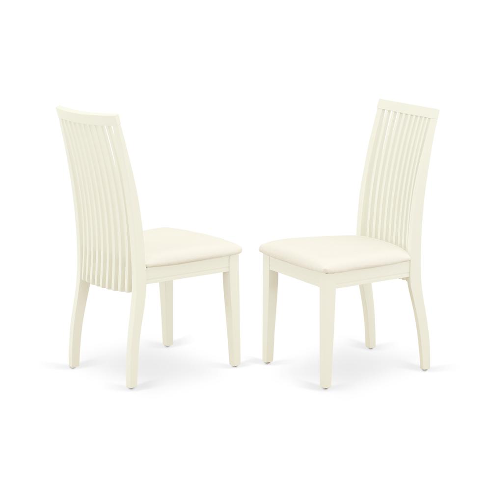 Dining Chair Linen White, IPC-LWH-C