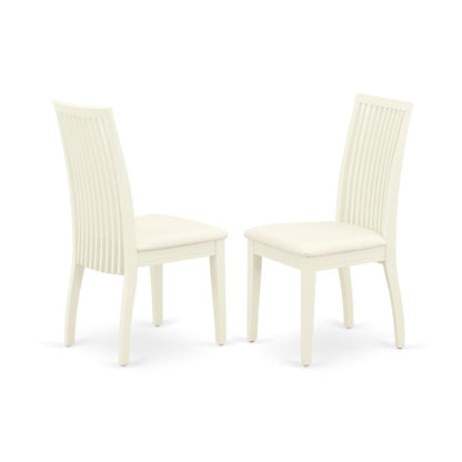 Dining Chair Linen White, IPC-LWH-C