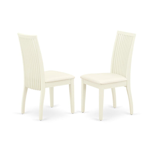 Dining Chair Linen White, IPC-LWH-C
