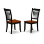 Dining Chair Black & Cherry, DAC-BCH-W