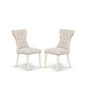 Dining Chair Linen White, GAP2T35