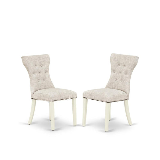 Dining Chair Linen White, GAP2T35