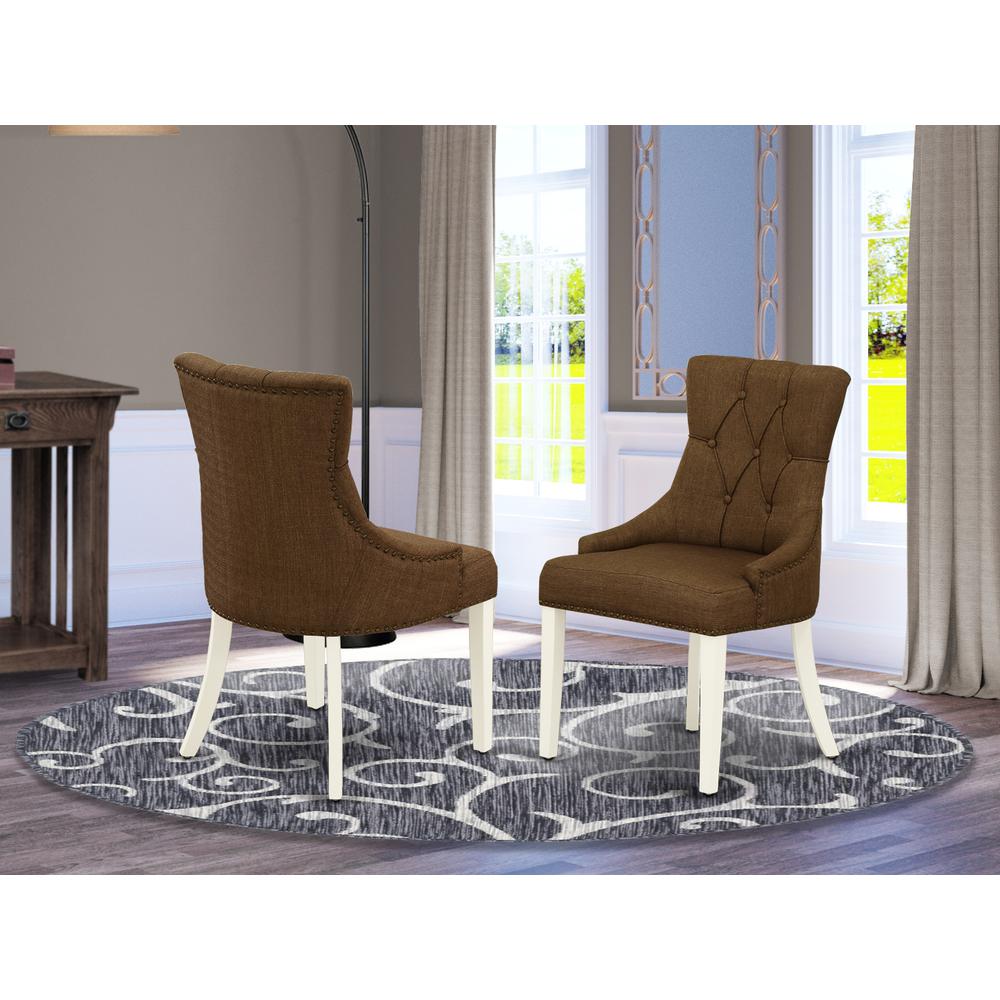 Dining Chair Linen White, FRP2T18