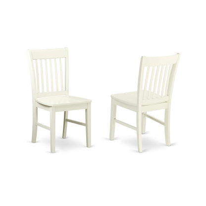 Dining Chair Linen White, NFC-LWH-W